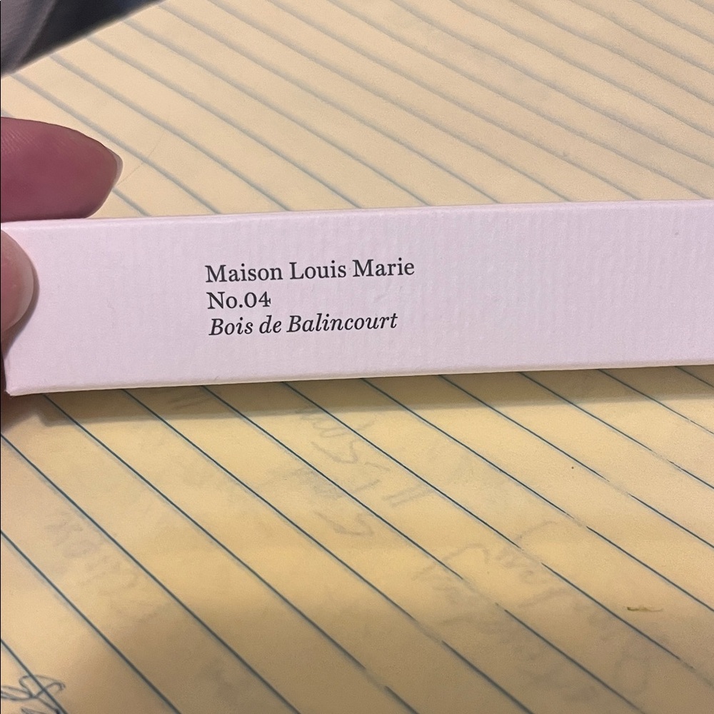 Maison Louis Marie No.04 Bois de Balincourt Perfume